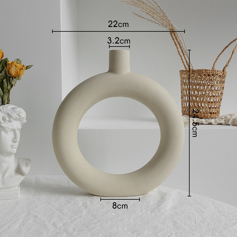 Simplicity Ceramic Vase for Home Décor