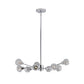 Modern Crystal Chandelier | 9-Light Chrome Ceiling Light
