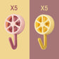 10-Piece Self-Adhesive Wall Hooks