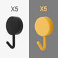 10-Piece Self-Adhesive Wall Hooks