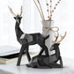 Modern Resin Deer Sculpture for Home Décor