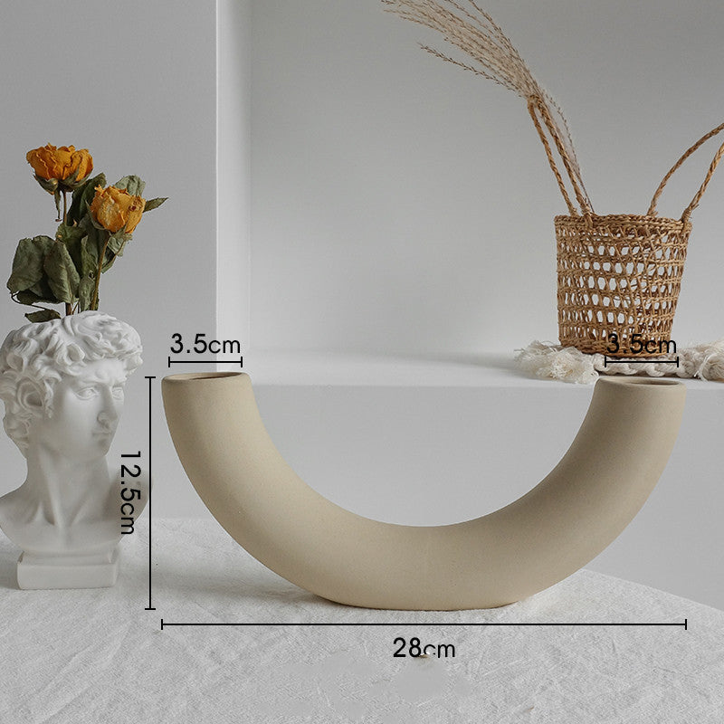 Simplicity Ceramic Vase for Home Décor