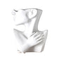Modern Nordic Human Head Resin Flower Vase