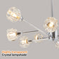 Modern Crystal Chandelier | 9-Light Chrome Ceiling Light