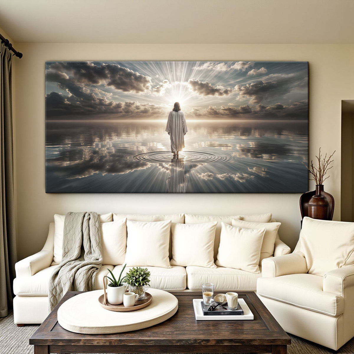 Walking on Water – Faith Wall Art III