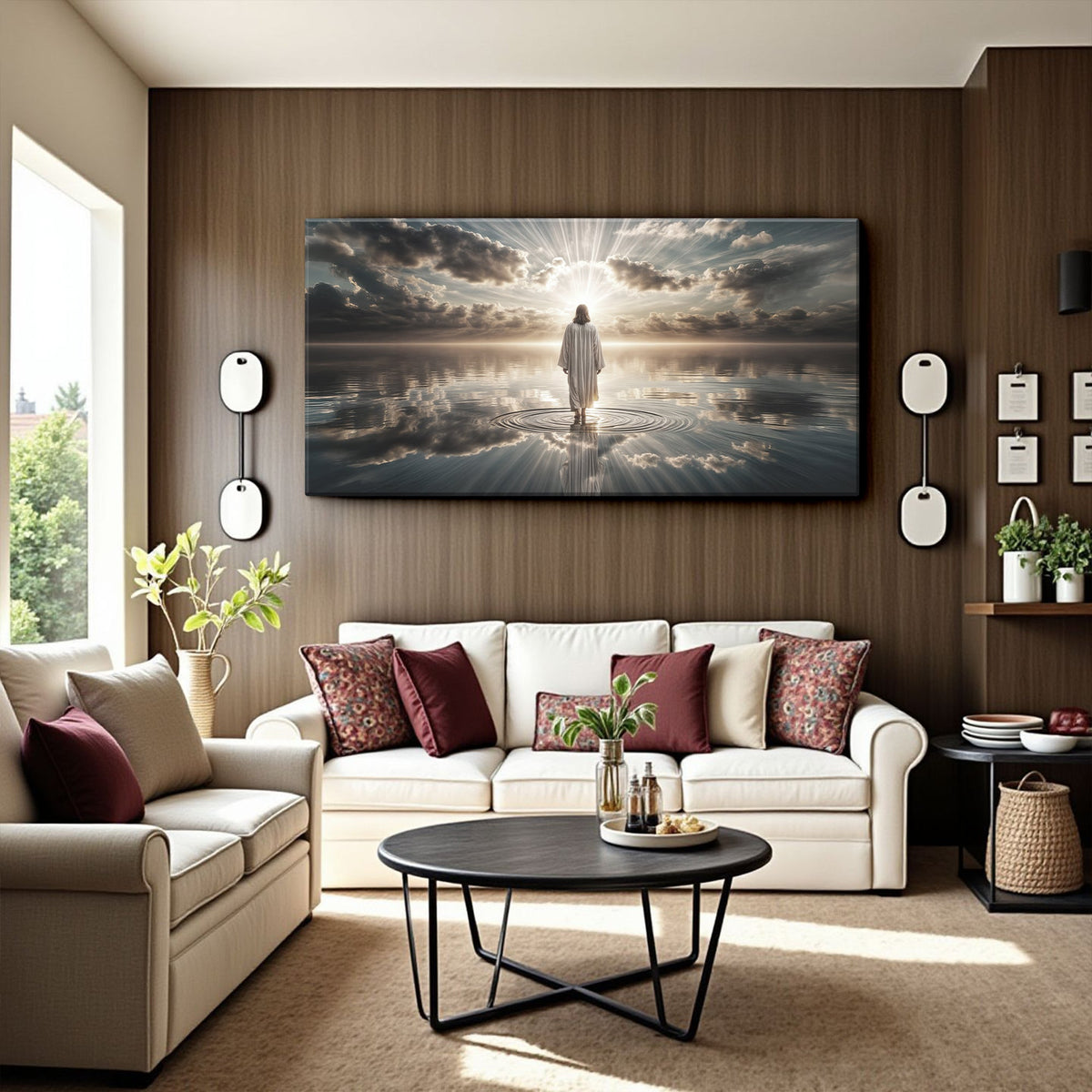 Walking on Water – Faith Wall Art III