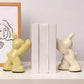 Decorative Ceramic Animal Figurine Bookends