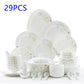European-Style Bone China Tableware Set