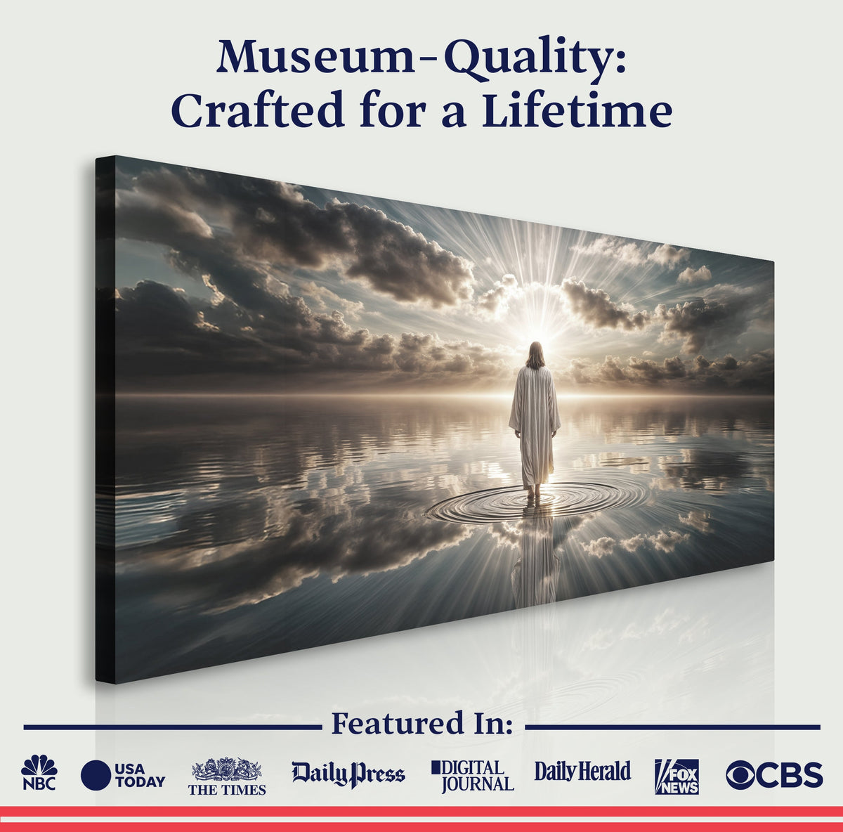 Walking on Water – Faith Wall Art III