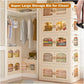 125-Gallon Storage Bins with Lids, Wheels, and Doors
