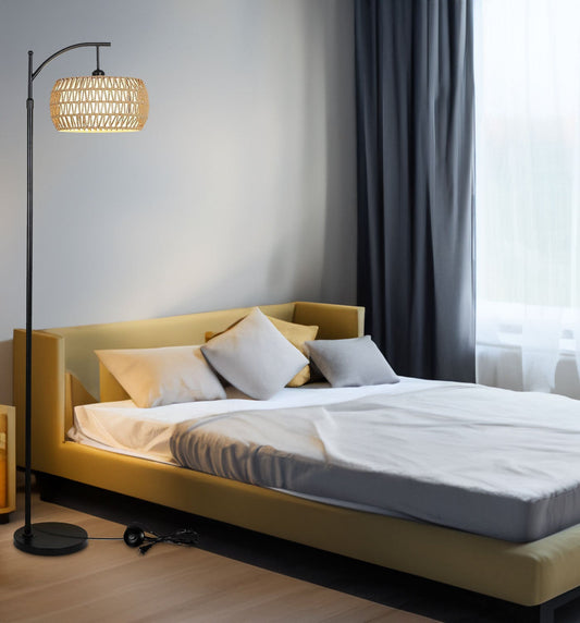 Arc Floor Lamp with Remote Control