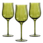 Vintage French-Style Hand-Blown Red Wine and Cocktail Glass