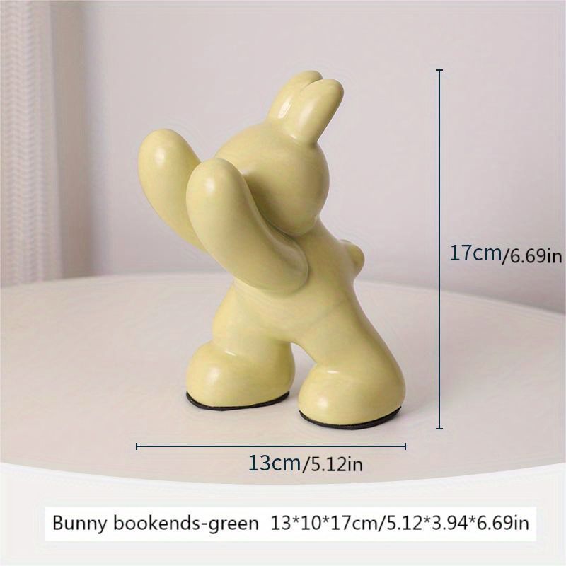 Decorative Ceramic Animal Figurine Bookends