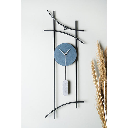 Muyika Ken Large Metal Wall Clock