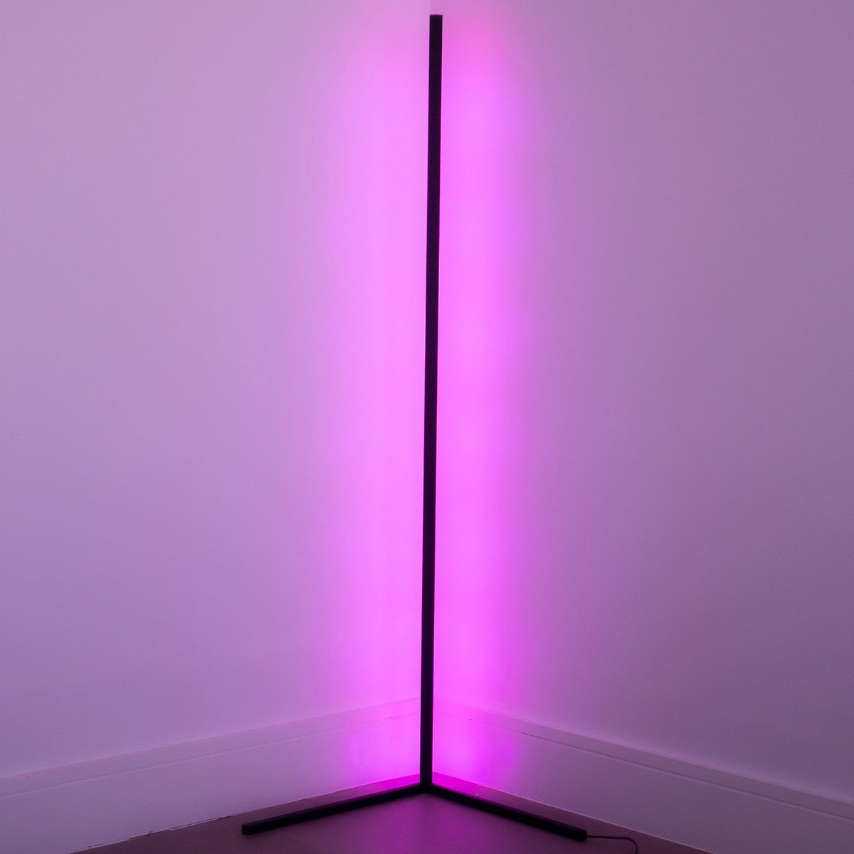 RGB Dimmable LED Corner Floor Lamp
