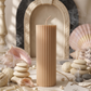 Ribbed Candle | Effortless Home Decor