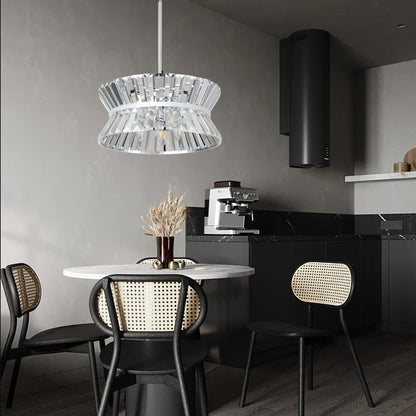 Modern Round Crystal Chandelier