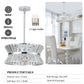 Modern Round Crystal Chandelier