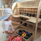 Toy Car Garage Storage - Natural