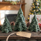 Evergreen Forest Christmas Green Tree Candle