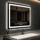 Standard Center Glow LED Bathroom Mirror