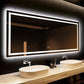 Standard Center Glow LED Bathroom Mirror