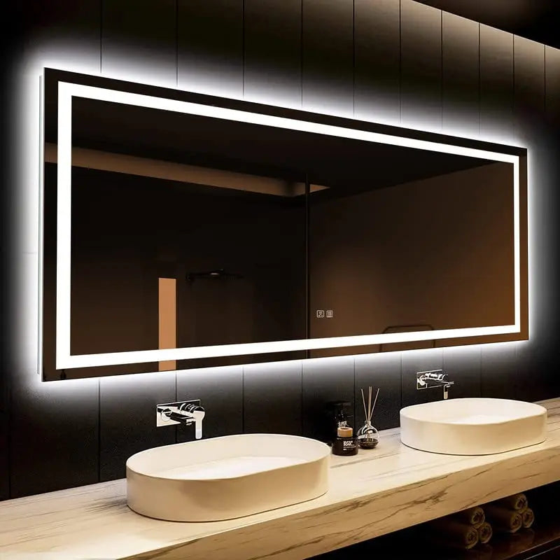 Standard Center Glow LED Bathroom Mirror