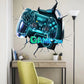 3D Game Console Wall Sticker