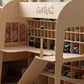 Toy Car Garage Storage - Natural