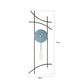 Muyika Ken Large Metal Wall Clock