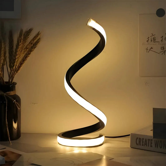 Dimmable LED Spiral Night Lamp