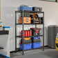 4-Tier Heavy-Duty Steel Storage Shelving Unit