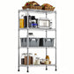 4-Tier Heavy-Duty Steel Storage Shelving Unit