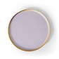 Gold and Light Pink Paper Plates (8 Pieces)