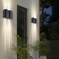 Modern Up Down LED Wall Sconce IP54 Aluminum Outdoor Light