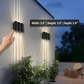 Modern Up Down LED Wall Sconce IP54 Aluminum Outdoor Light